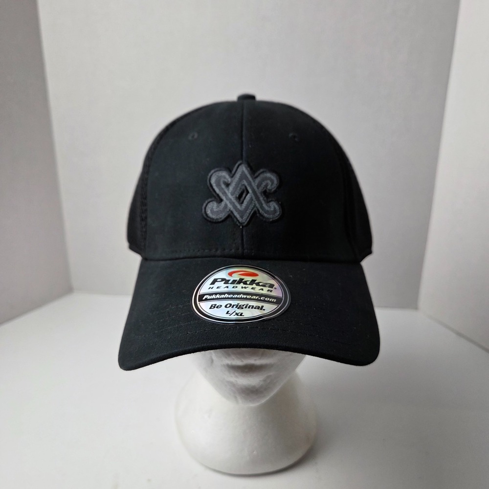 NEW Scotty Cameron Diamond Logo Black Mesh Pukka Flex Fit Hat L/XL New with Tags